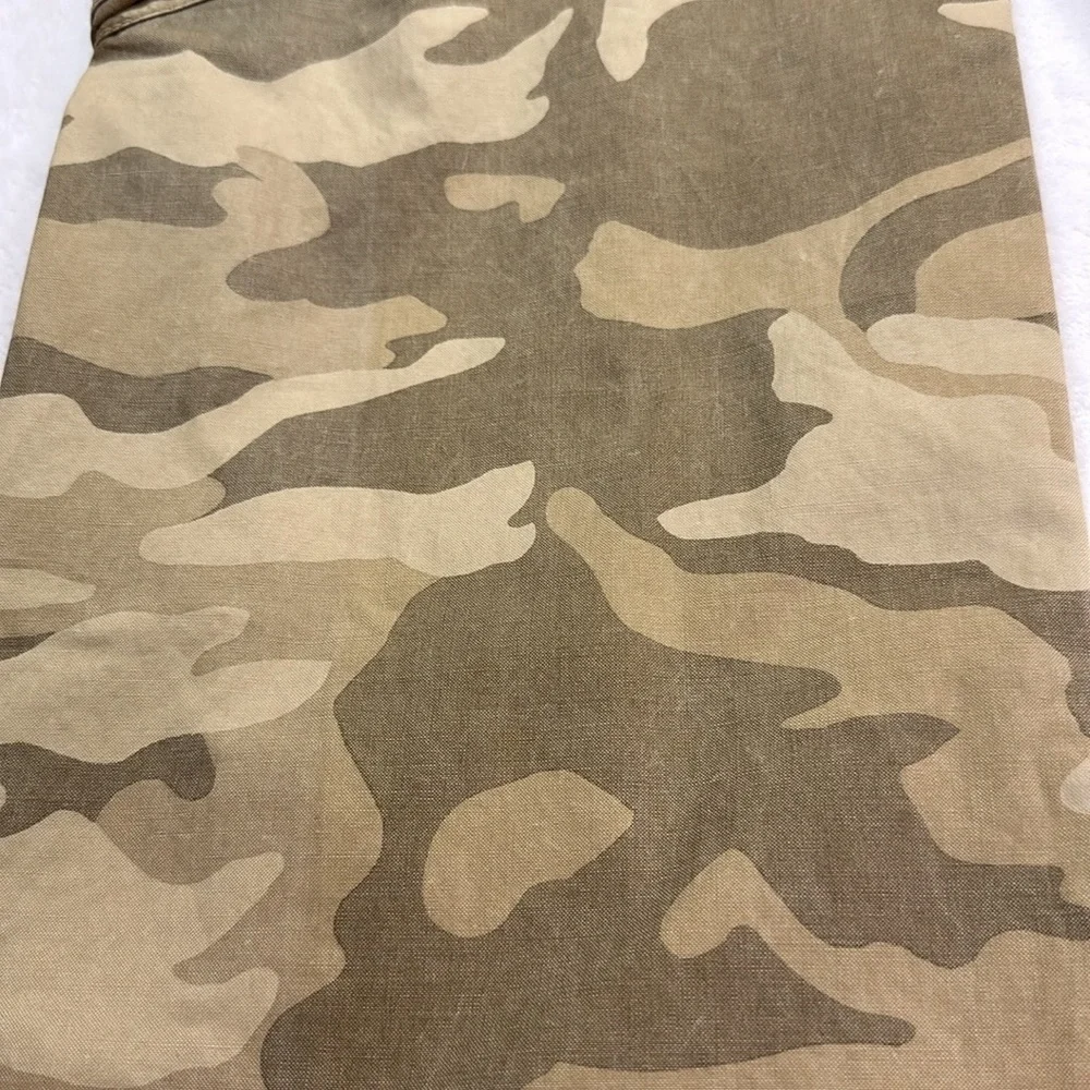 Old Navy Surplus Company Cotton Utility Camouflage Camo Cargo Pants Size 12